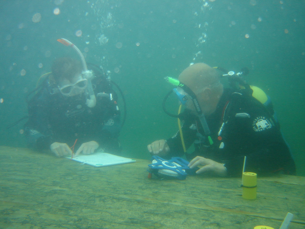 Underwater surveying